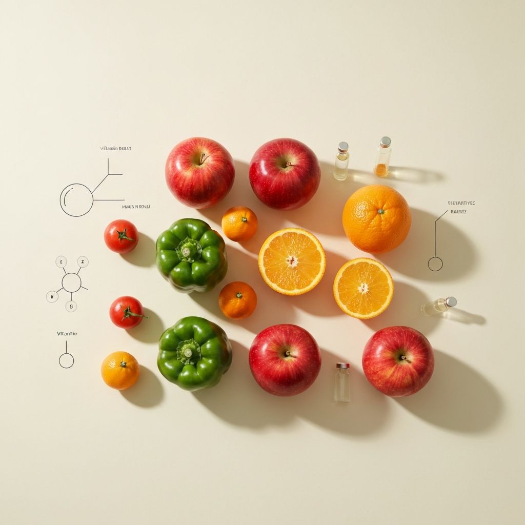 Scientific nutrition concept